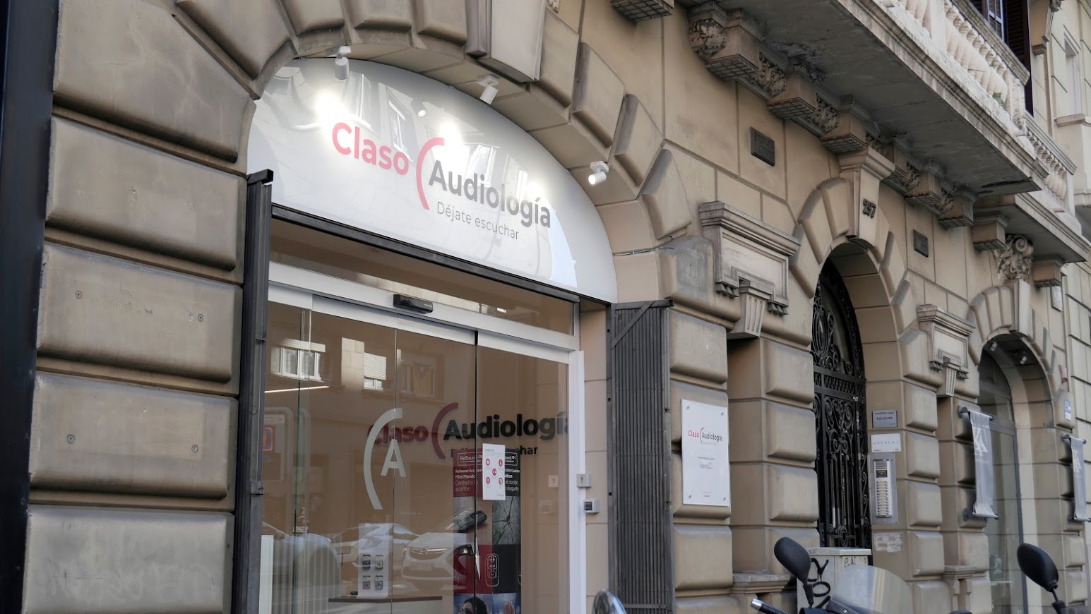 Interior de Claso Audiología Sant Gervasi