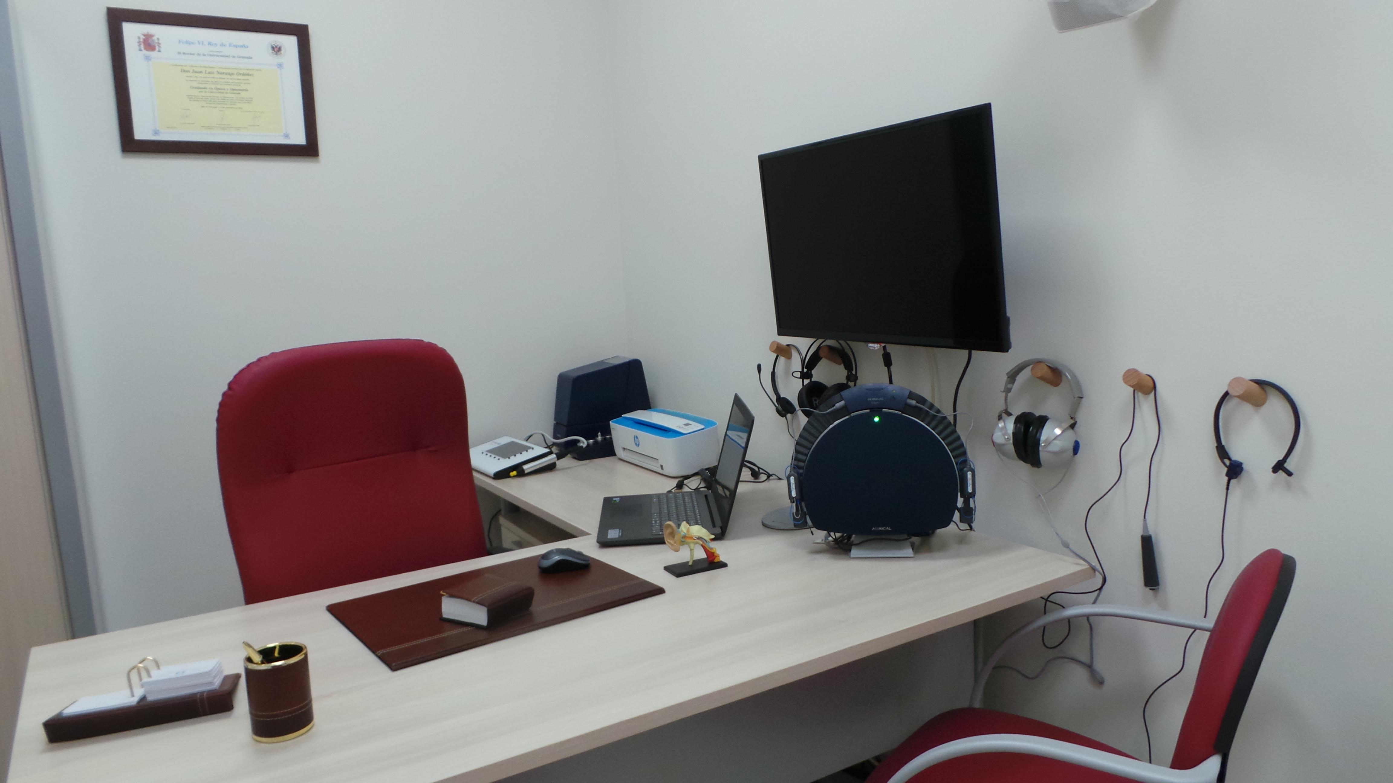 Interior de Optica Ordoñez