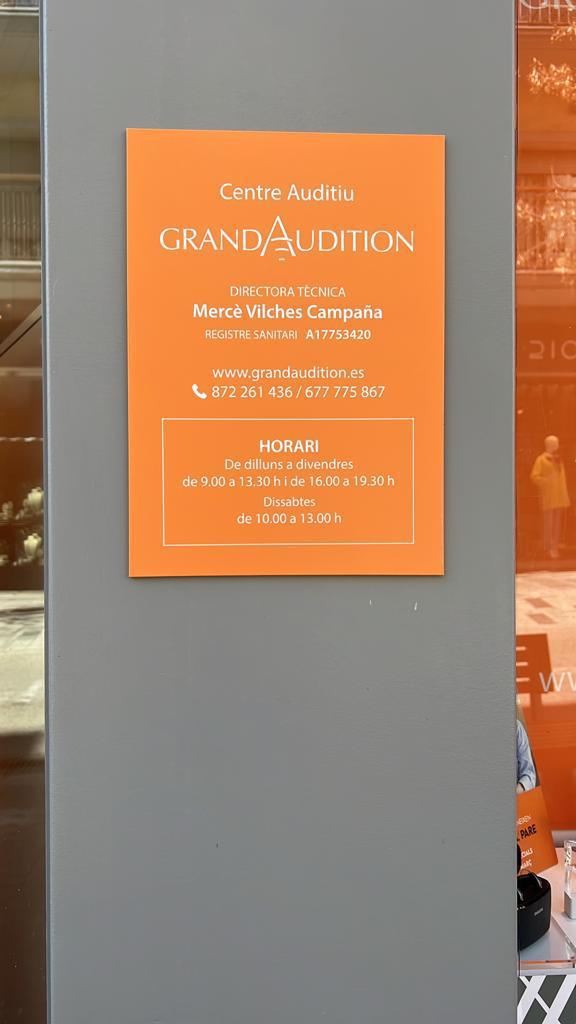 Interior de GrandAudition Blanes