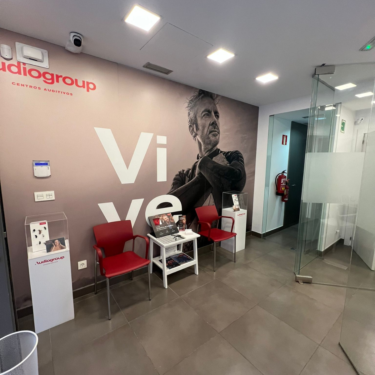 Interior de Audiogroup Deusto