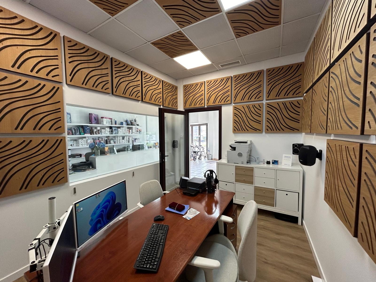 Interior de Audiologia Curbelo Santa Cruz