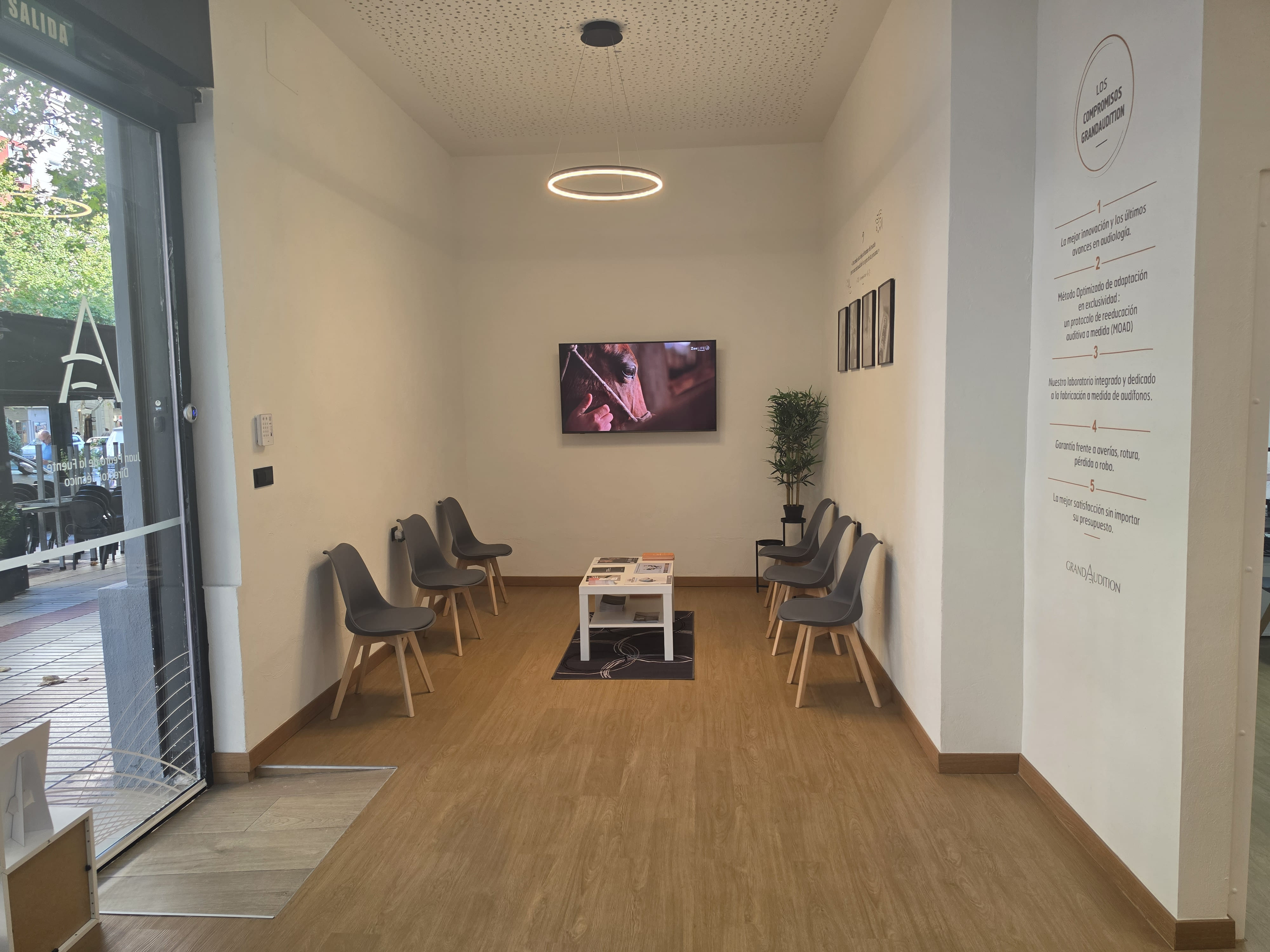 Interior de GrandAudition Madrid