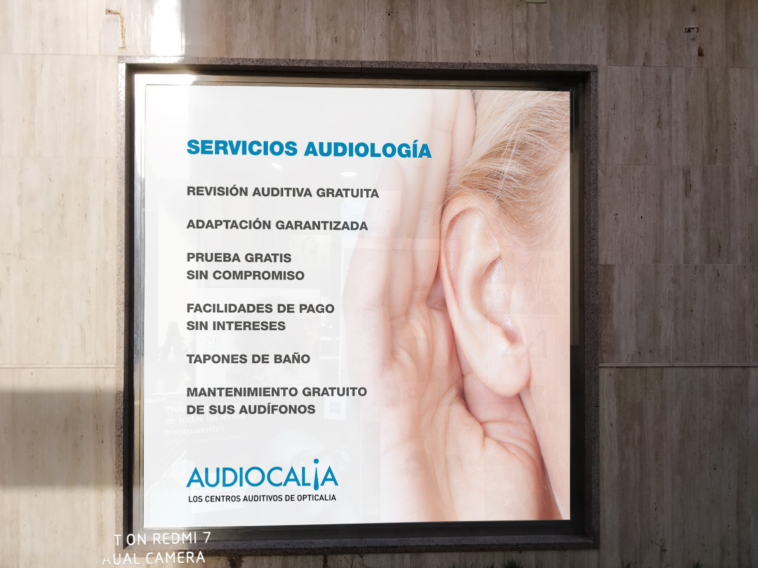 Interior de Opticalia Audiocalia Peñarroya