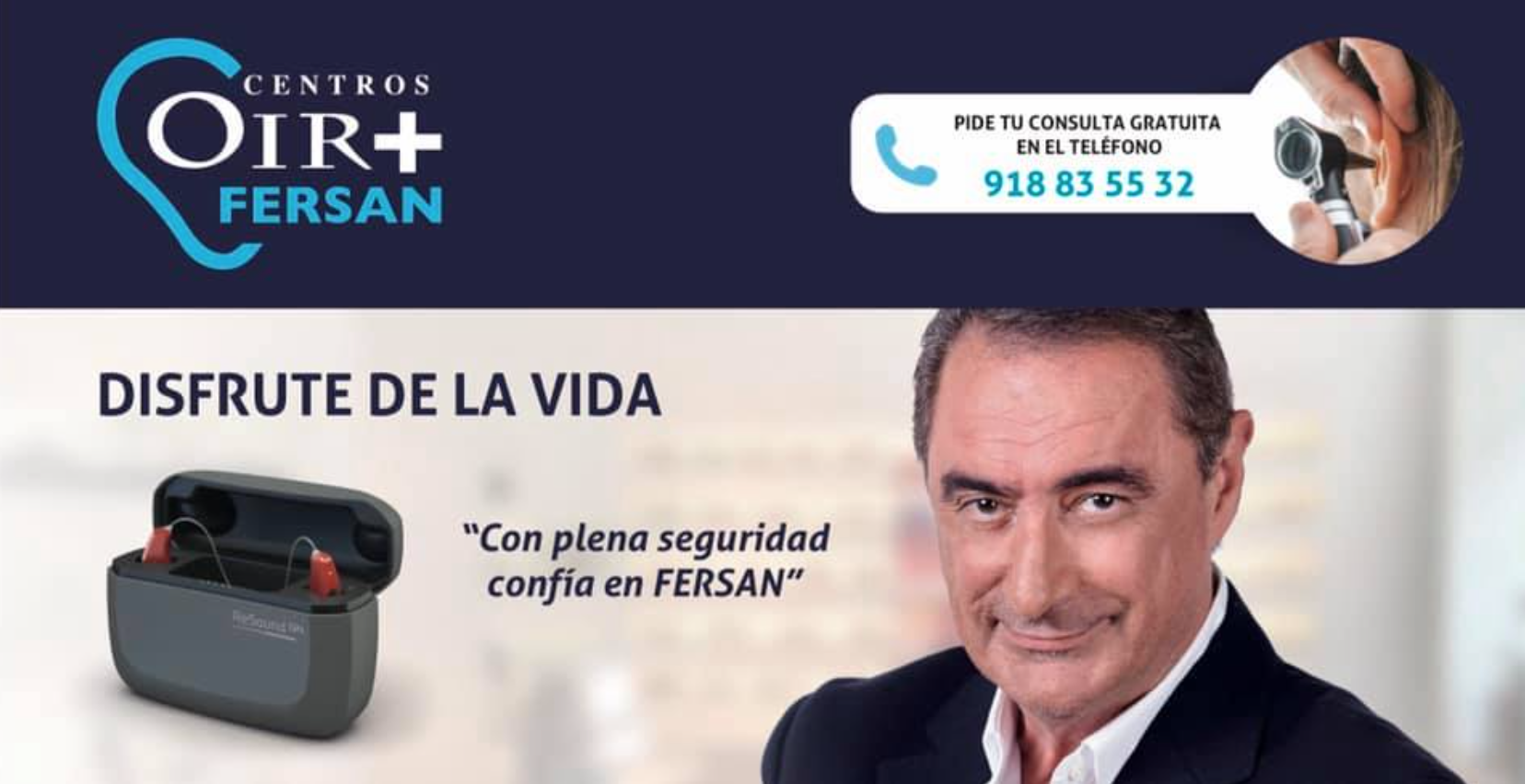 Interior de Centro Auditivo Fersan San Fernando de Henares