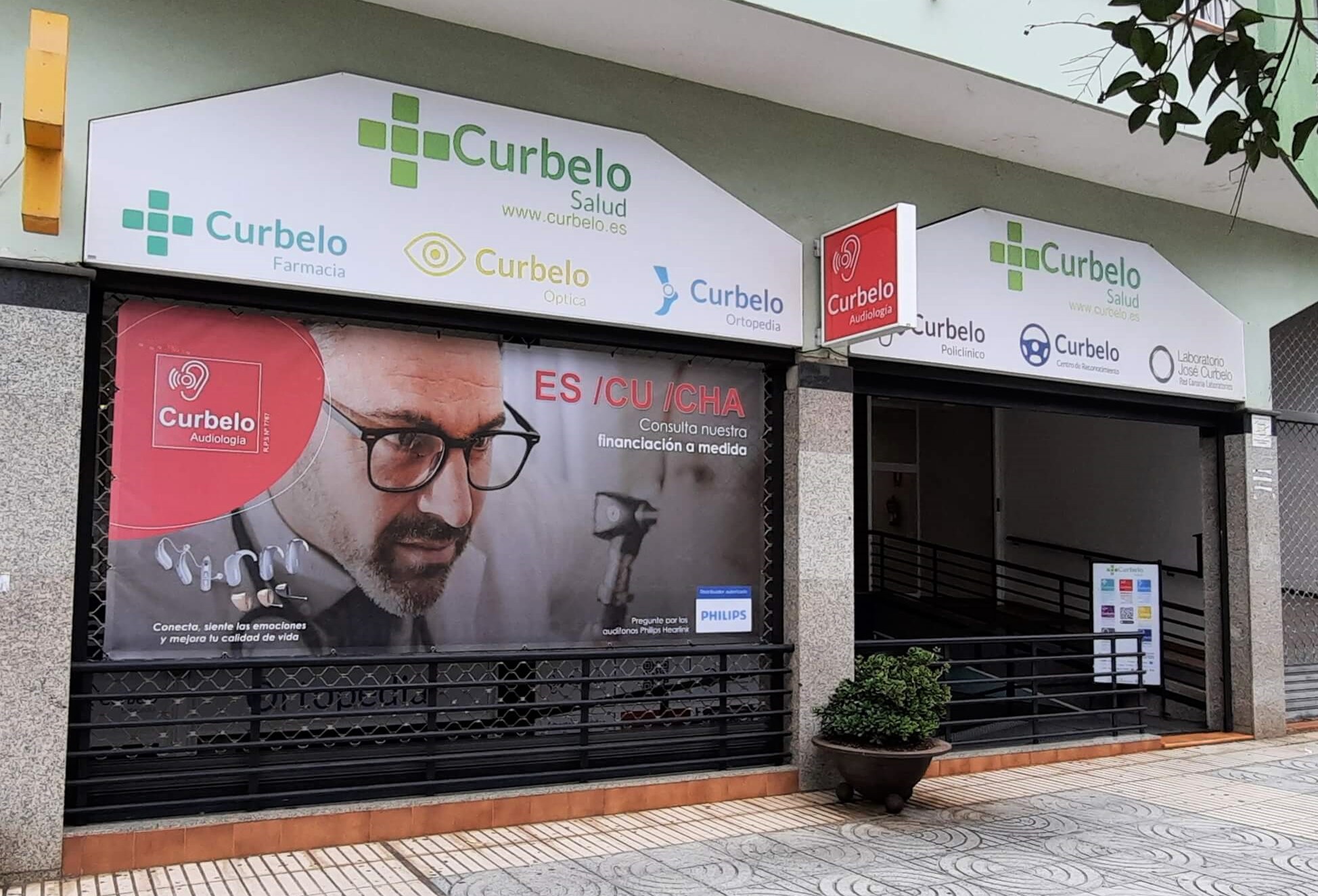 Interior de Audiología Curbelo Güimar