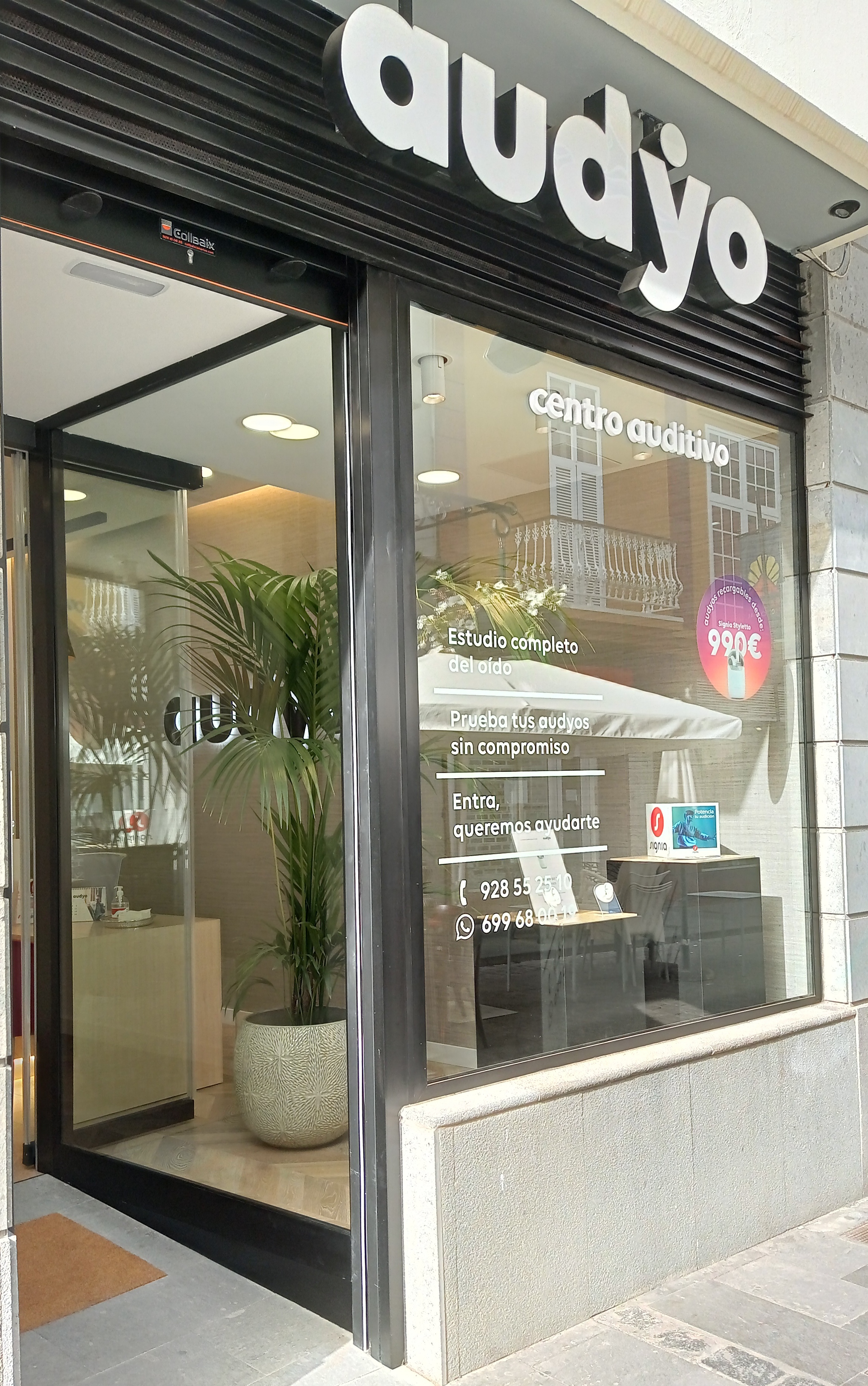Interior de audyo Gáldar