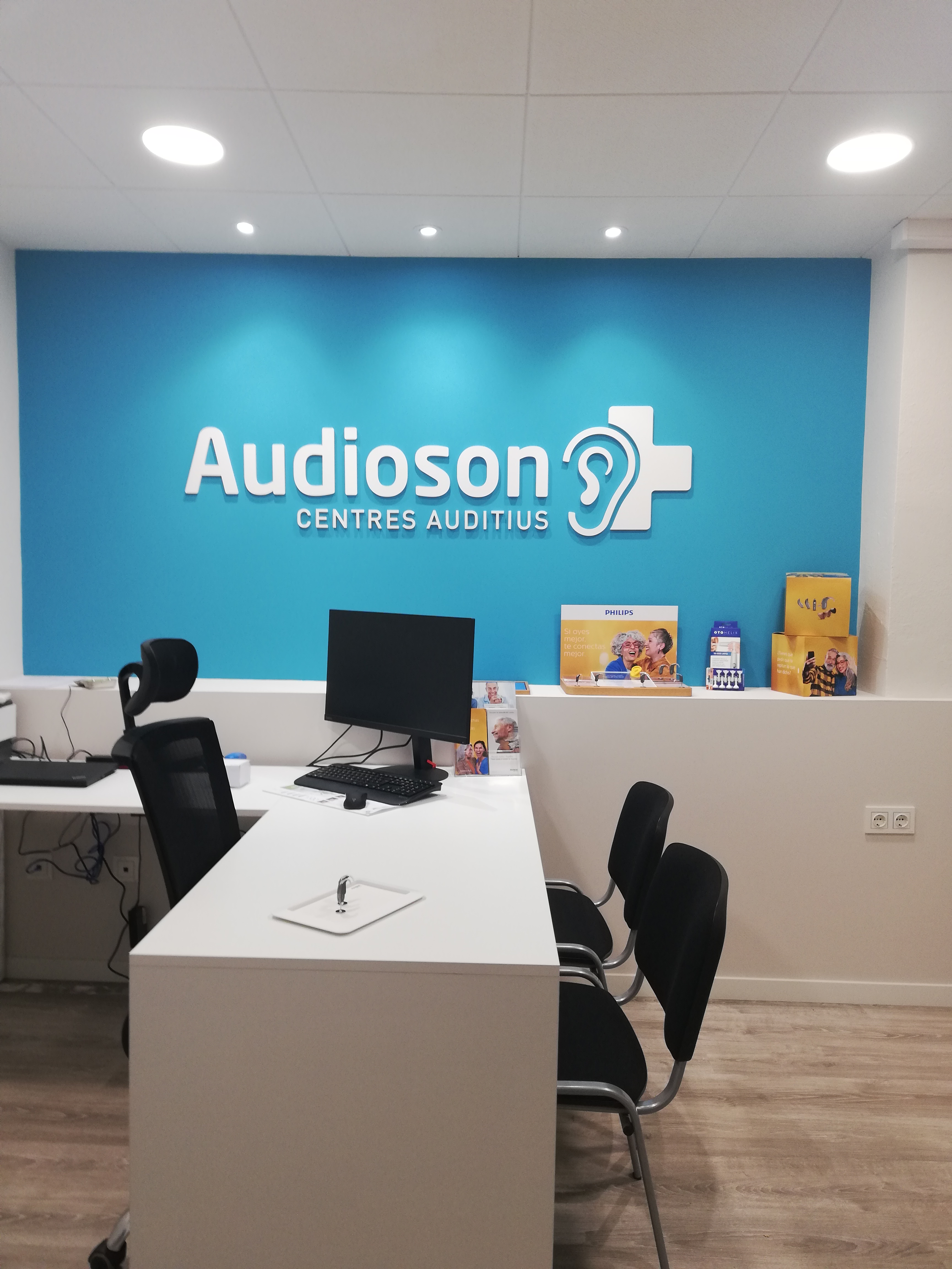 Interior de Audioson Banyoles