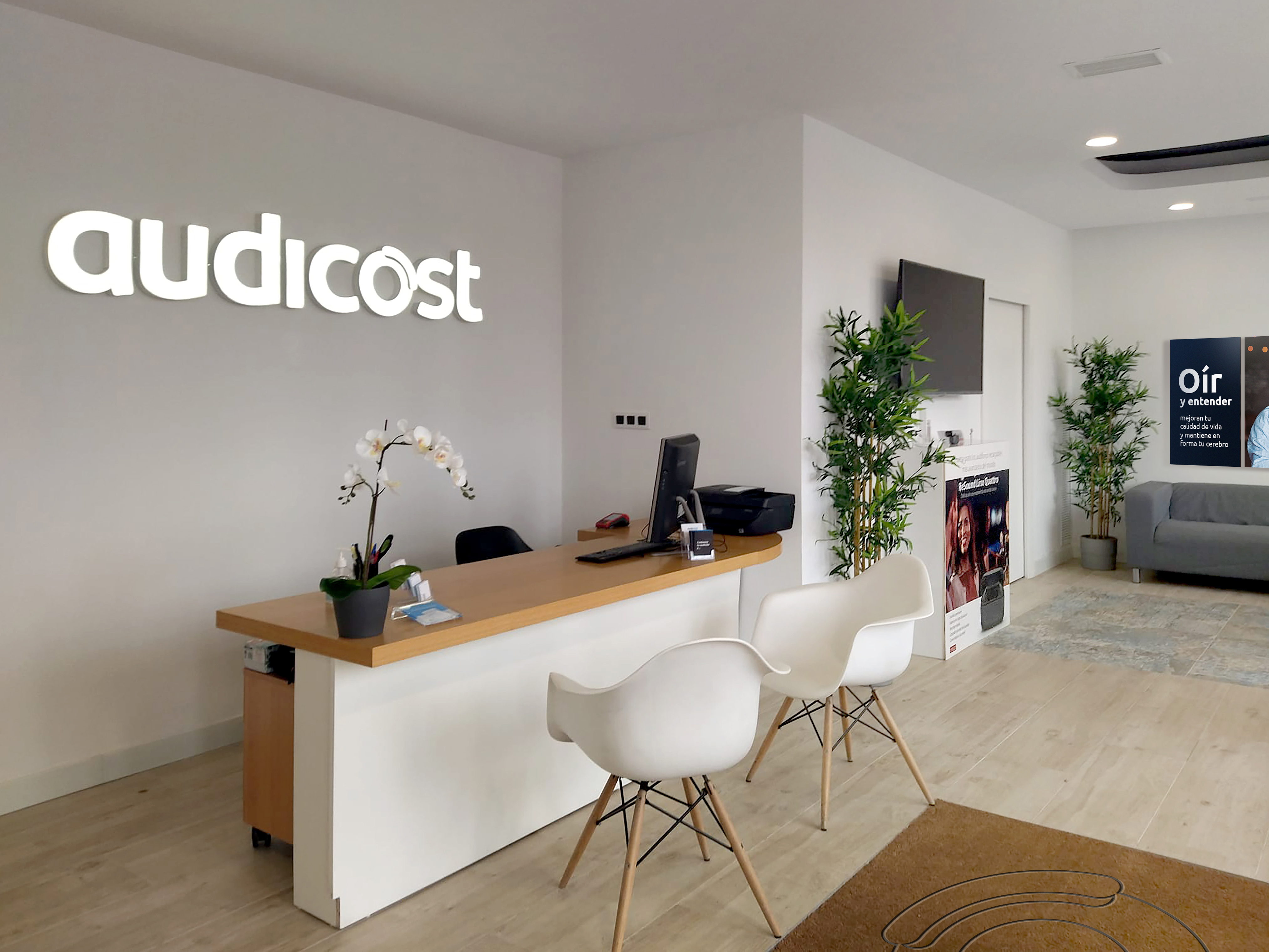 Interior de Audicost La Vaguada