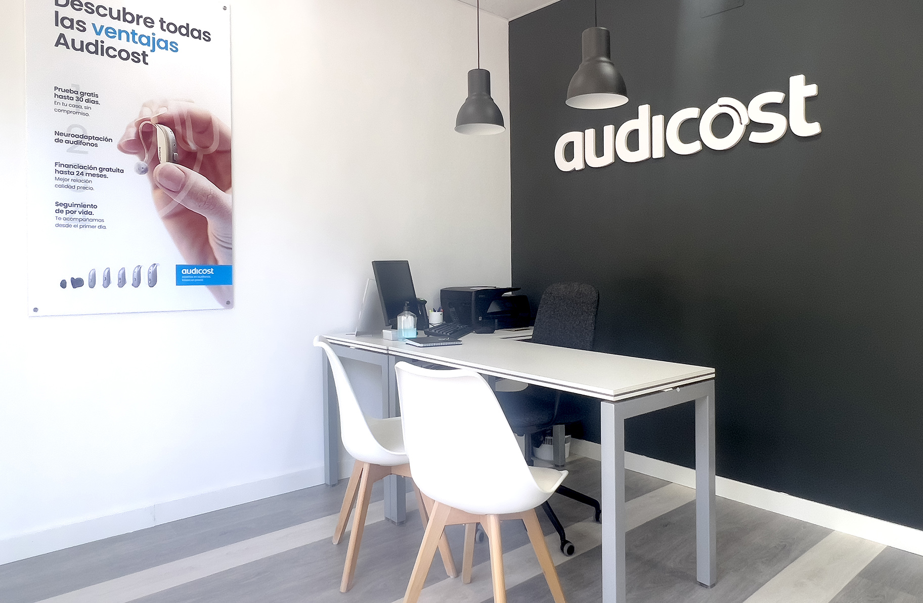Interior de Audicost Móstoles