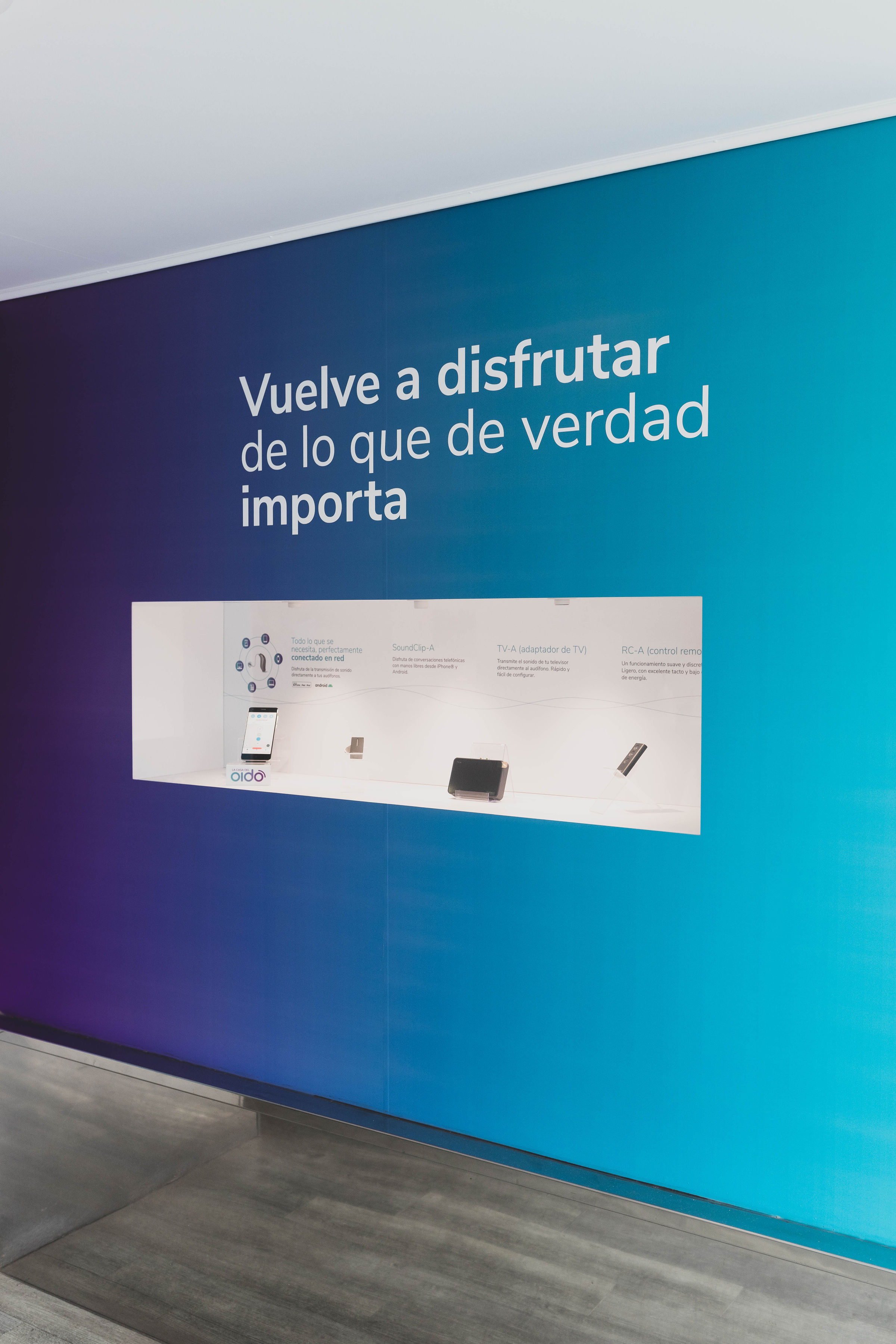 Interior de Centro auditivo La Casa del Oído