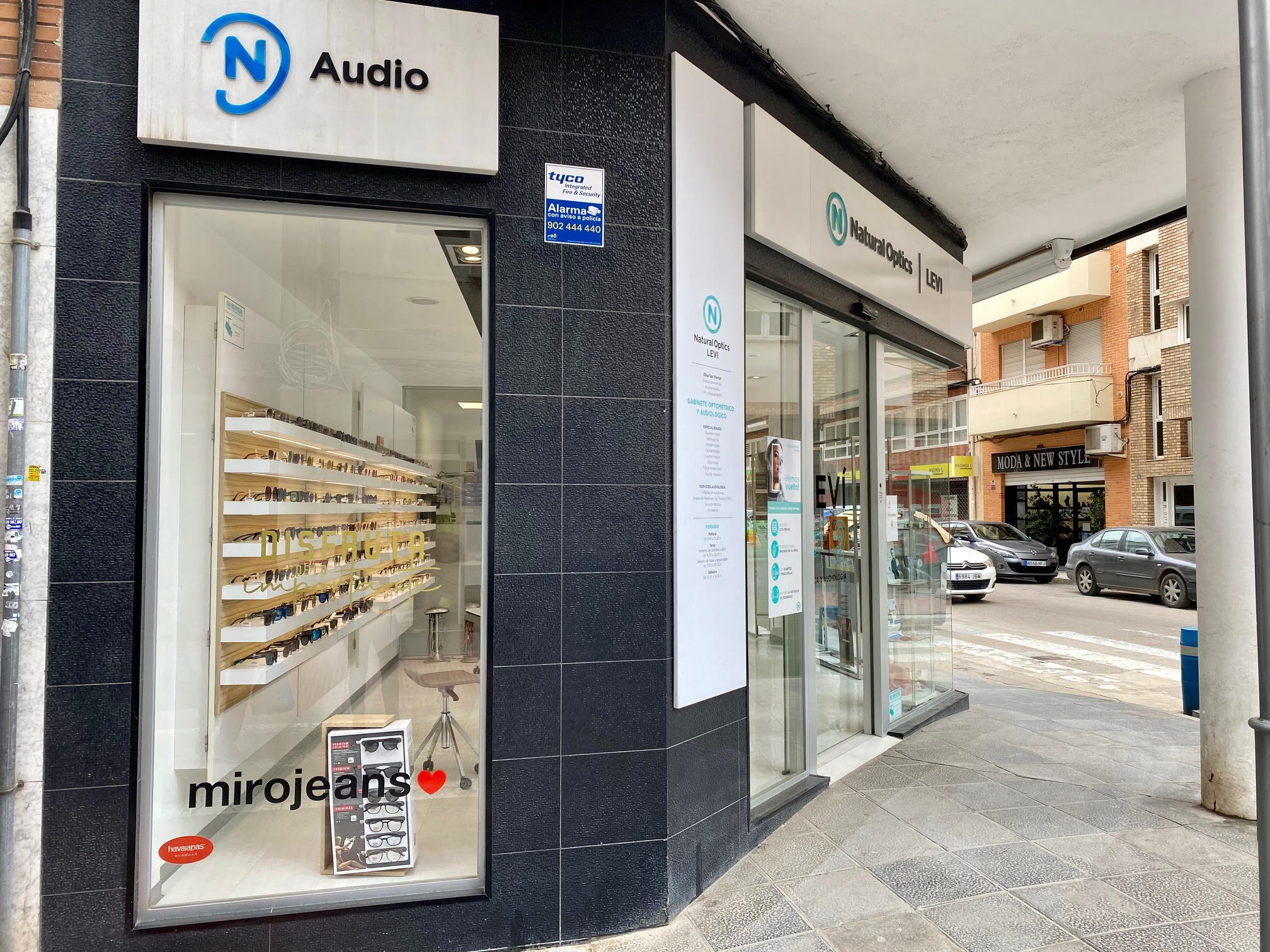 Interior de Optica Levi