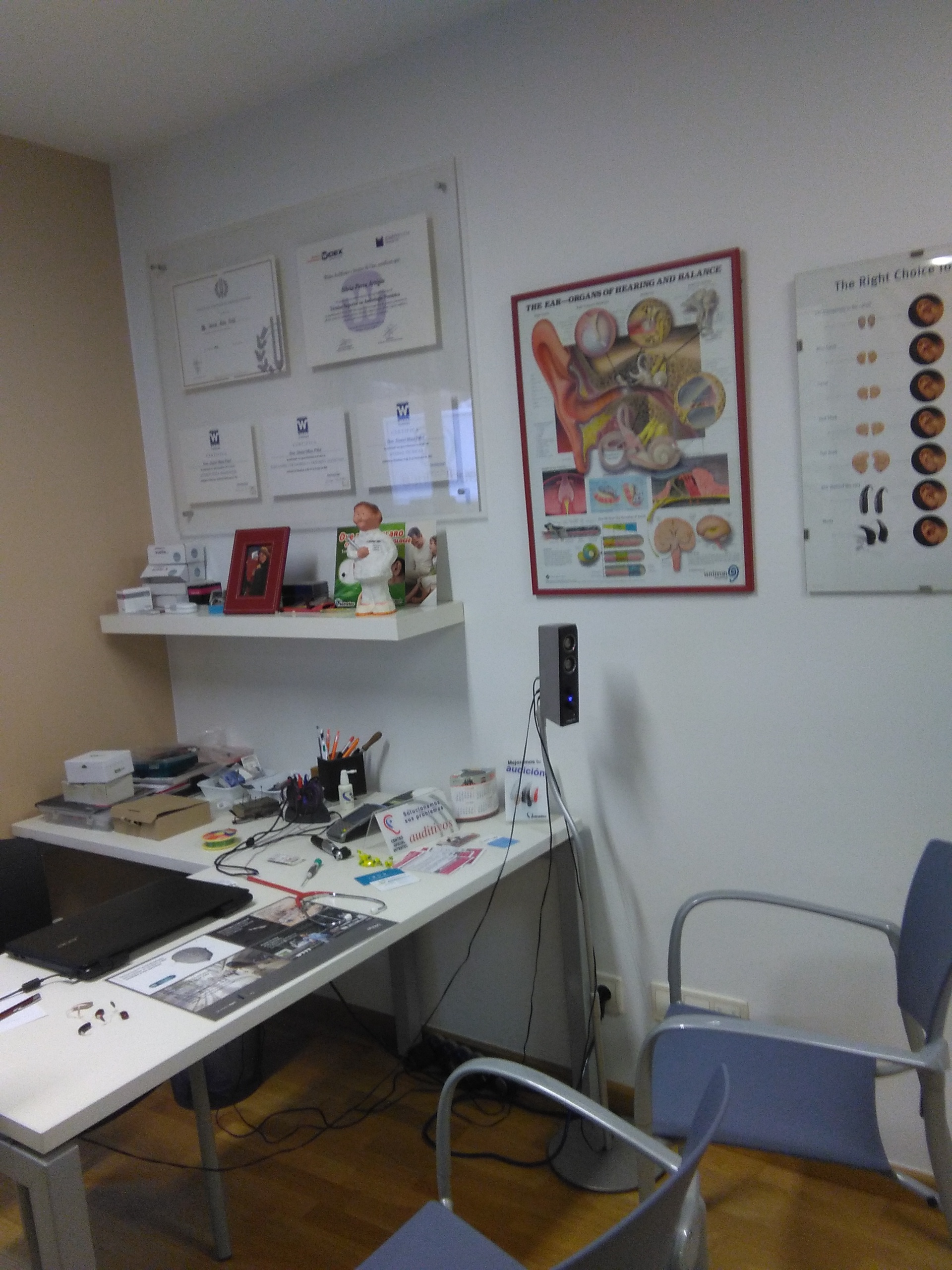 Interior de Audiocinca Barbastro