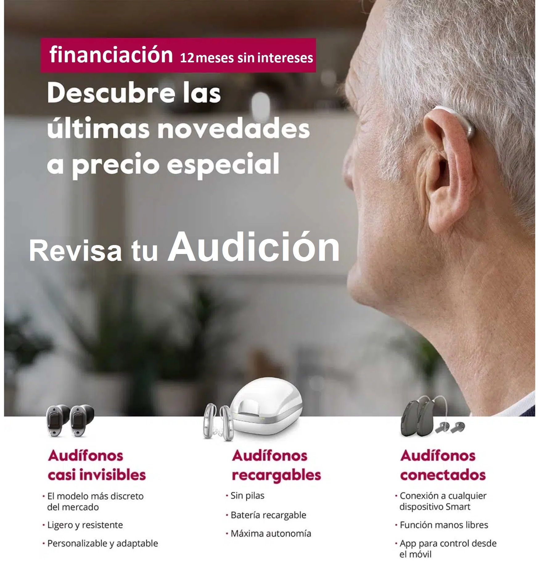 Interior de Centro Auditivo Ferrandis