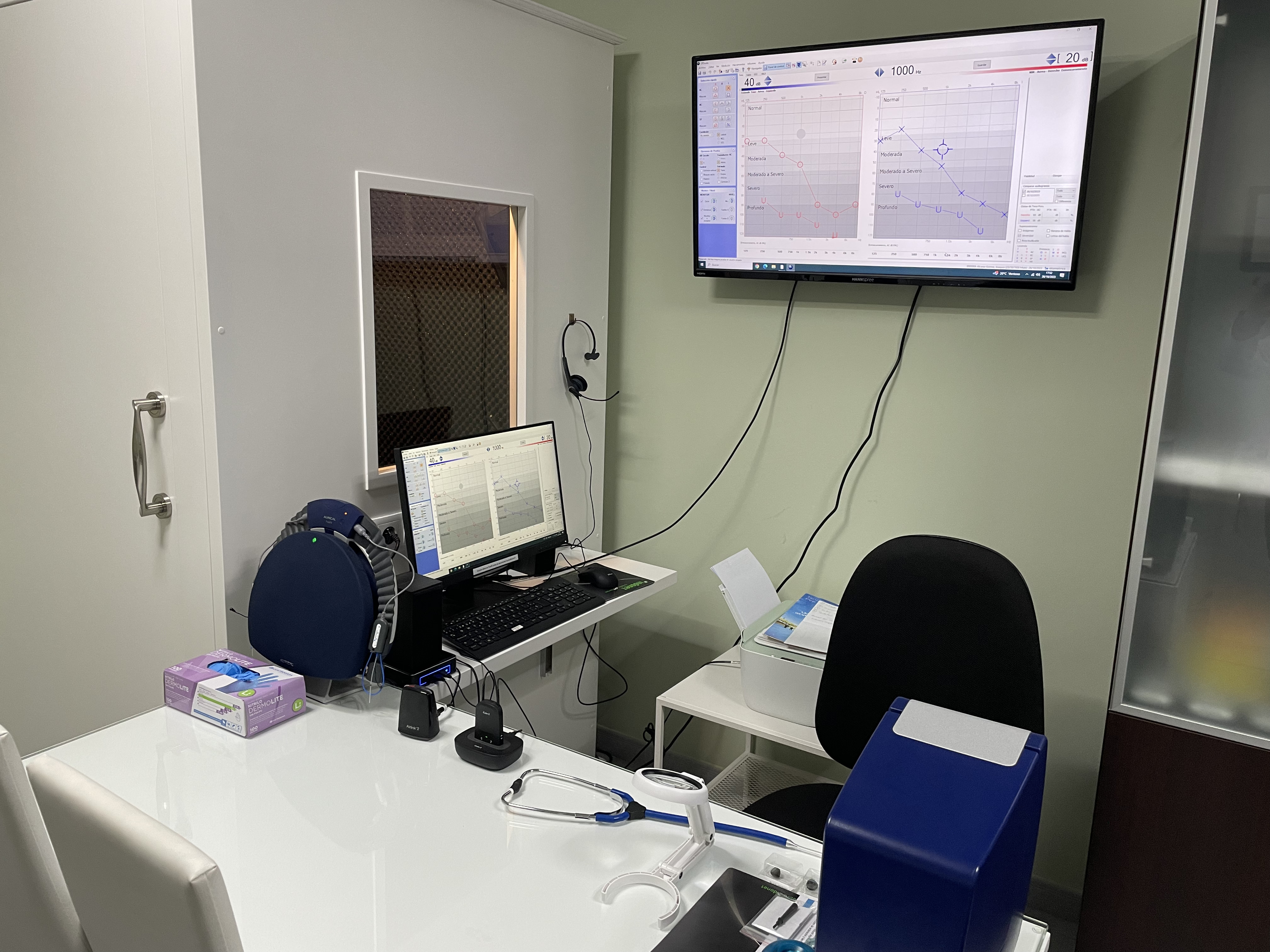Interior de Optica Fernandez Baena
