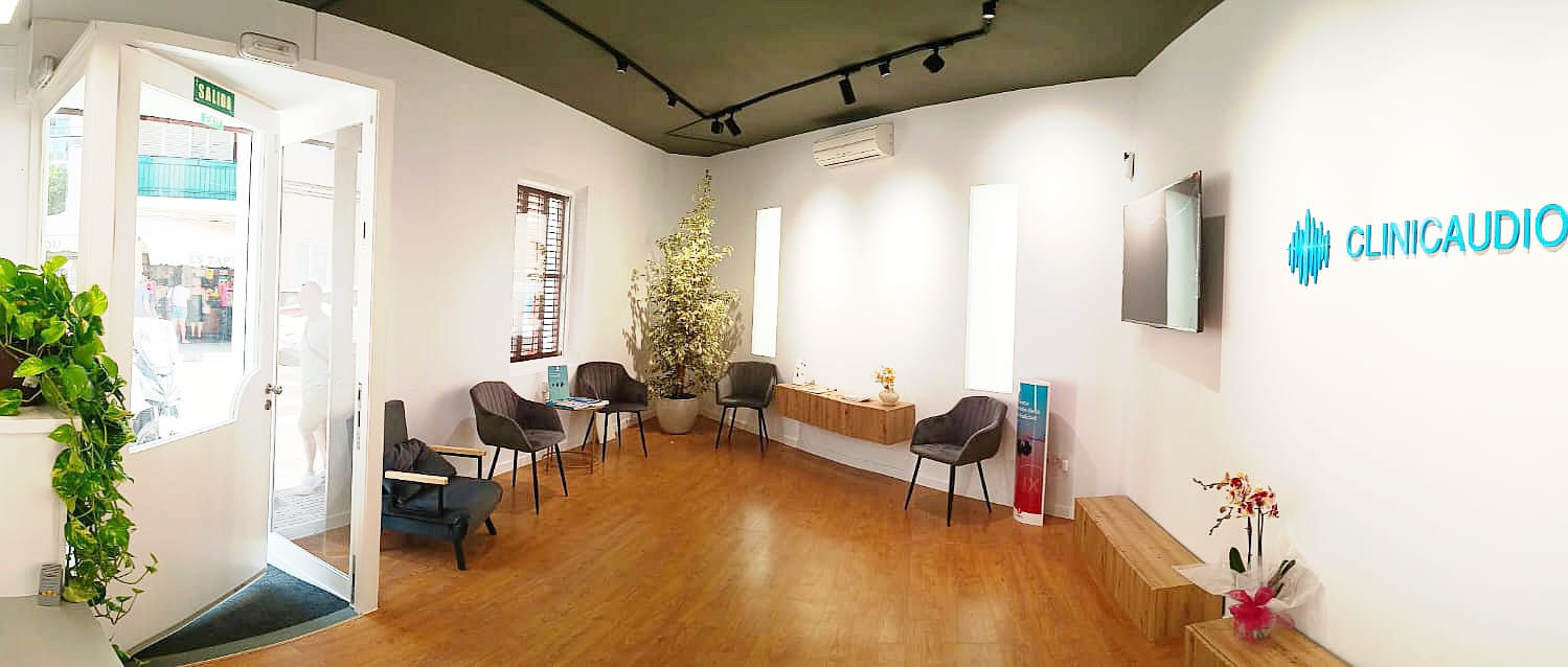 Interior de Clinic@udio Ibiza